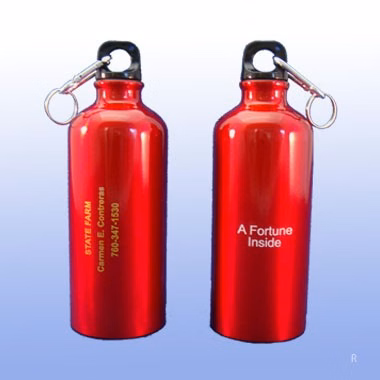 22 OZALUMINIUM SPORTS BOTTLE W/ WHITE GIFT BOX
