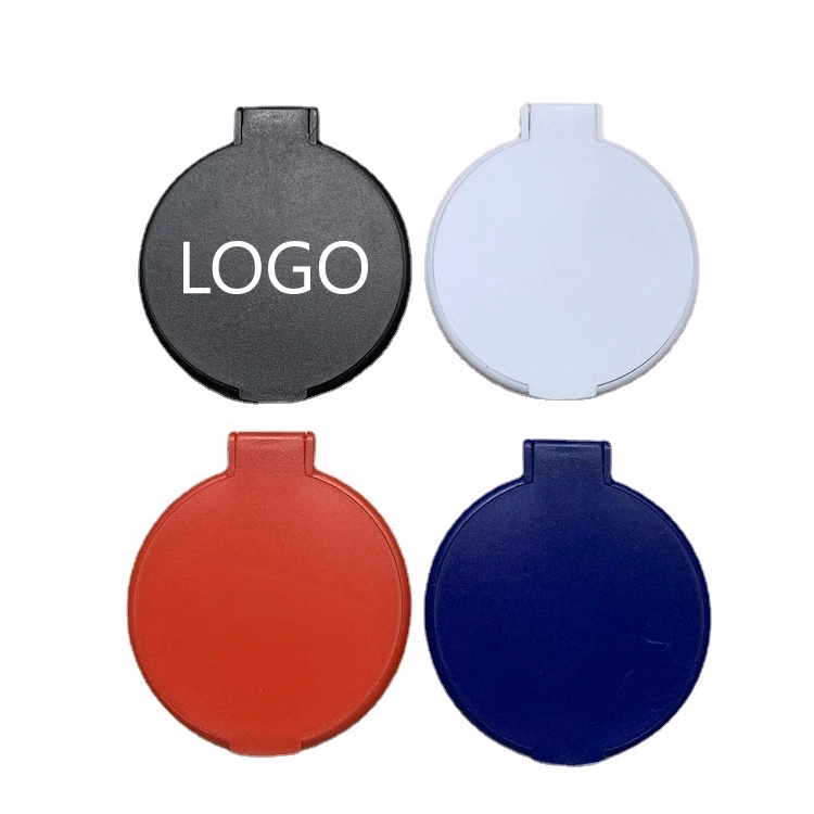 Promotional plastic compact mirror