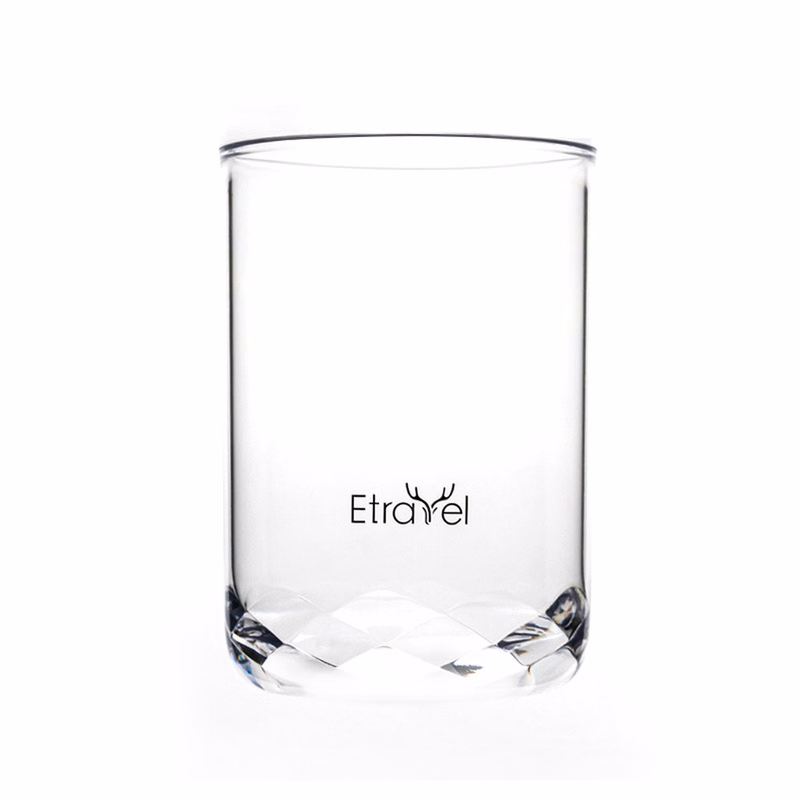 10 Oz Glass Tumbler Cup For Bathroom Toothbrush Drinks Cup