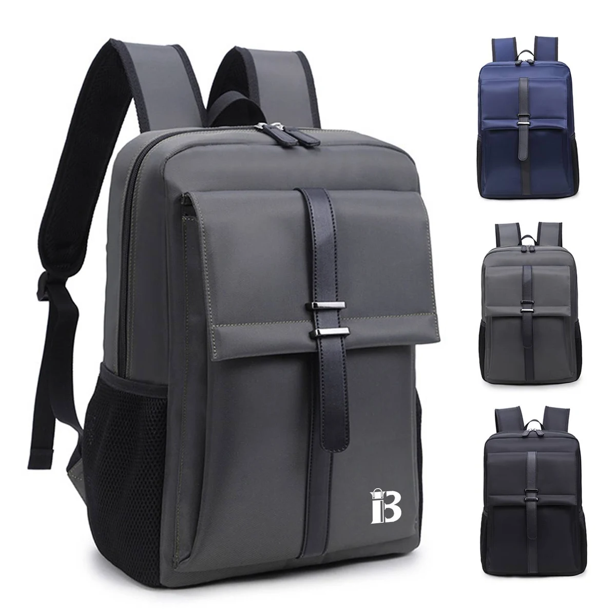 Nylon Water Resistant College Backpack 1