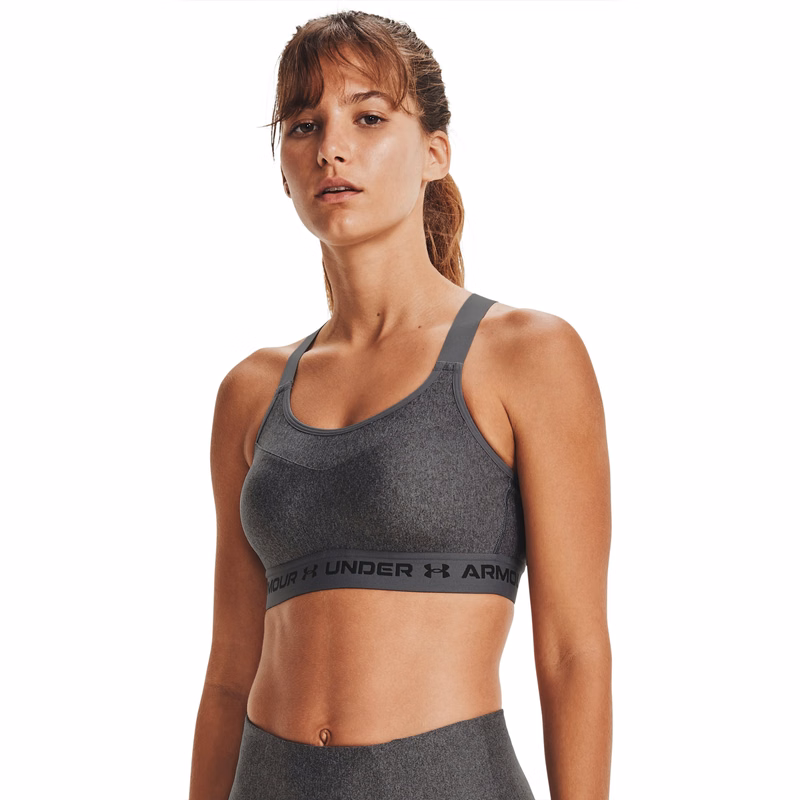 Armour High Crossback Heather Women's Sports Bra