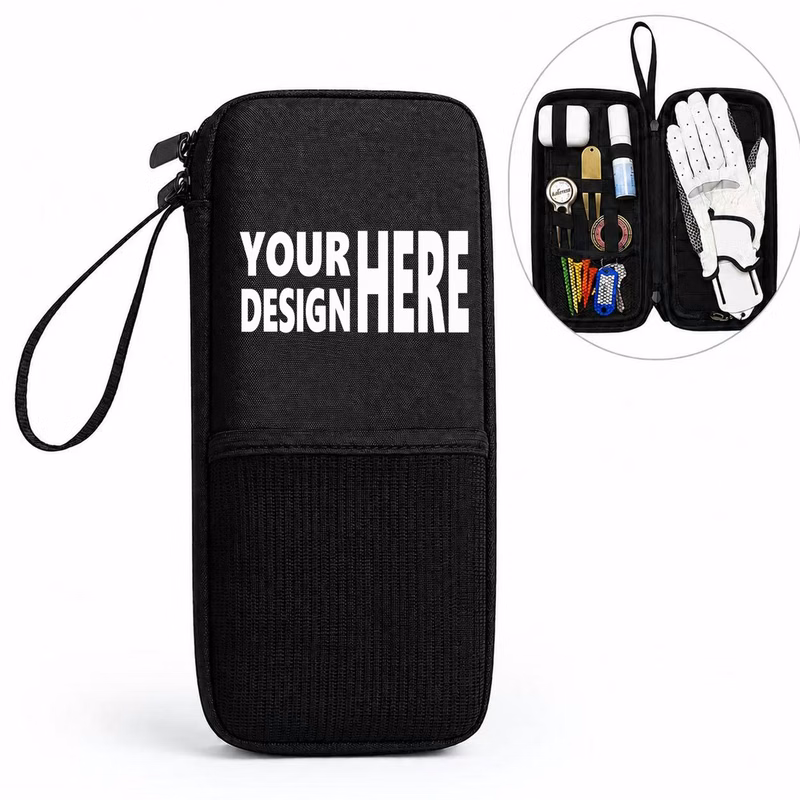 Golf Accessory EVA Zipper Organizer Carry Pouch