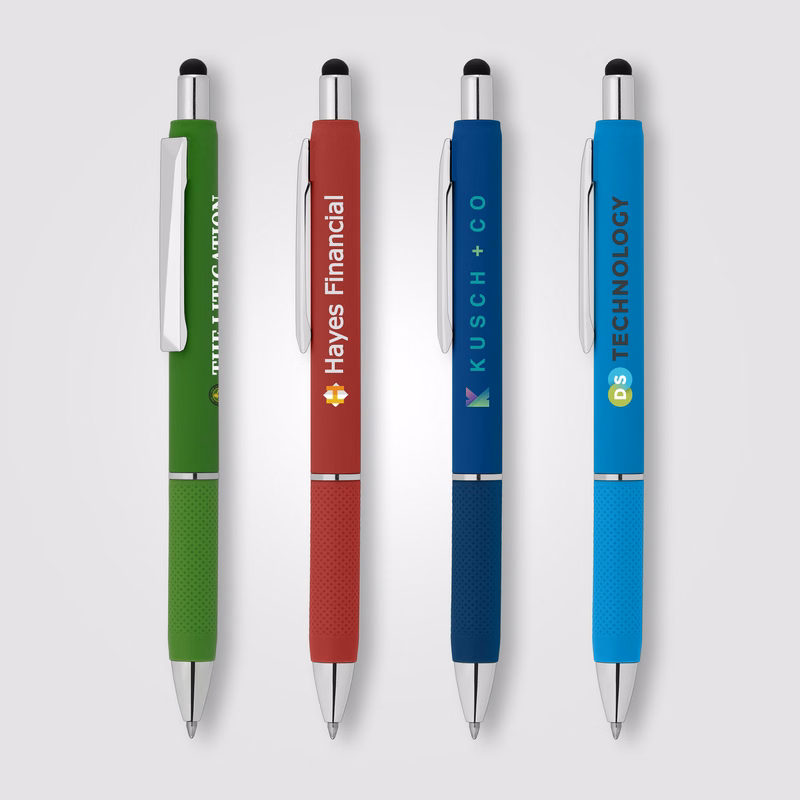 Serena Retractable Gel Stylus Pen