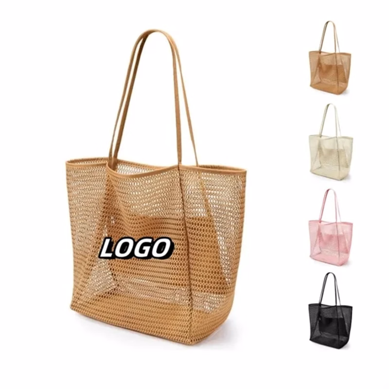 Folding Mesh Beach Bag
