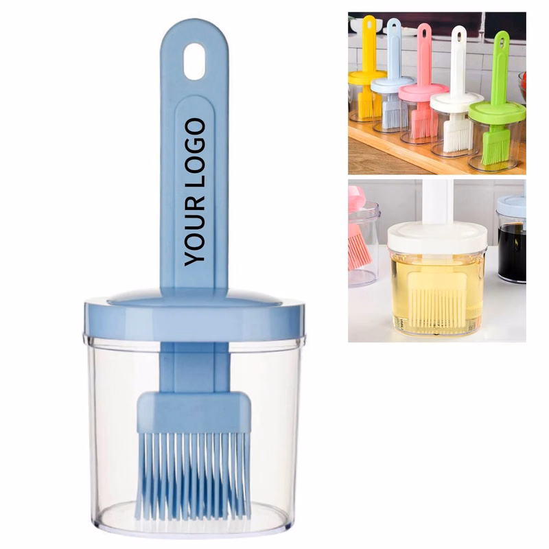 Cooking Brush Dispenser for Marinades and Oils