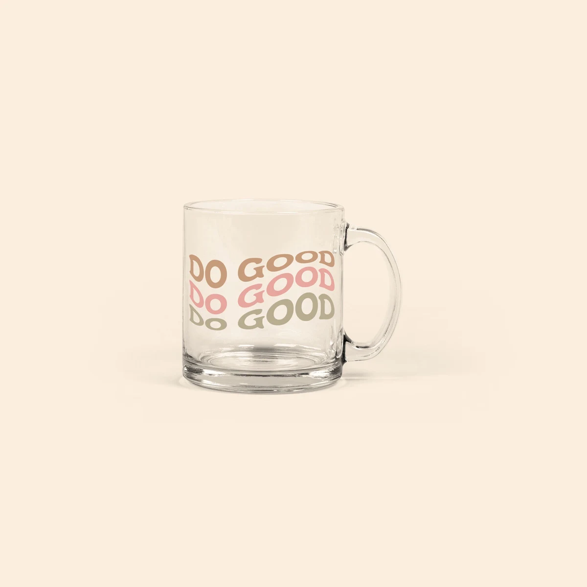 STRAIGHT WALL GLASS MUG 1