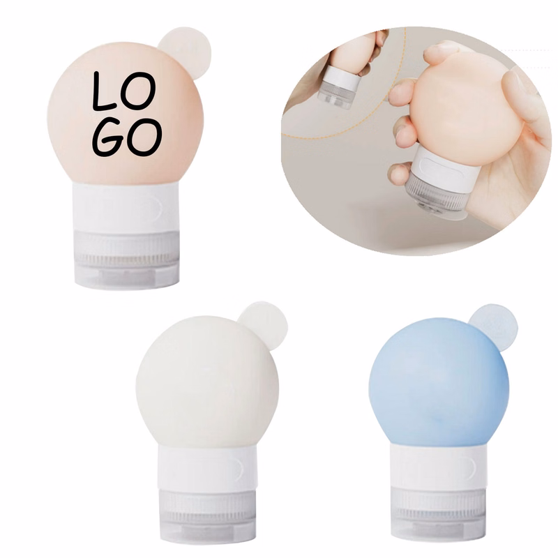Refillable Soft Silicone Travel Bottles