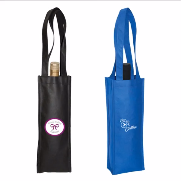 Non wooven customed wine bag
