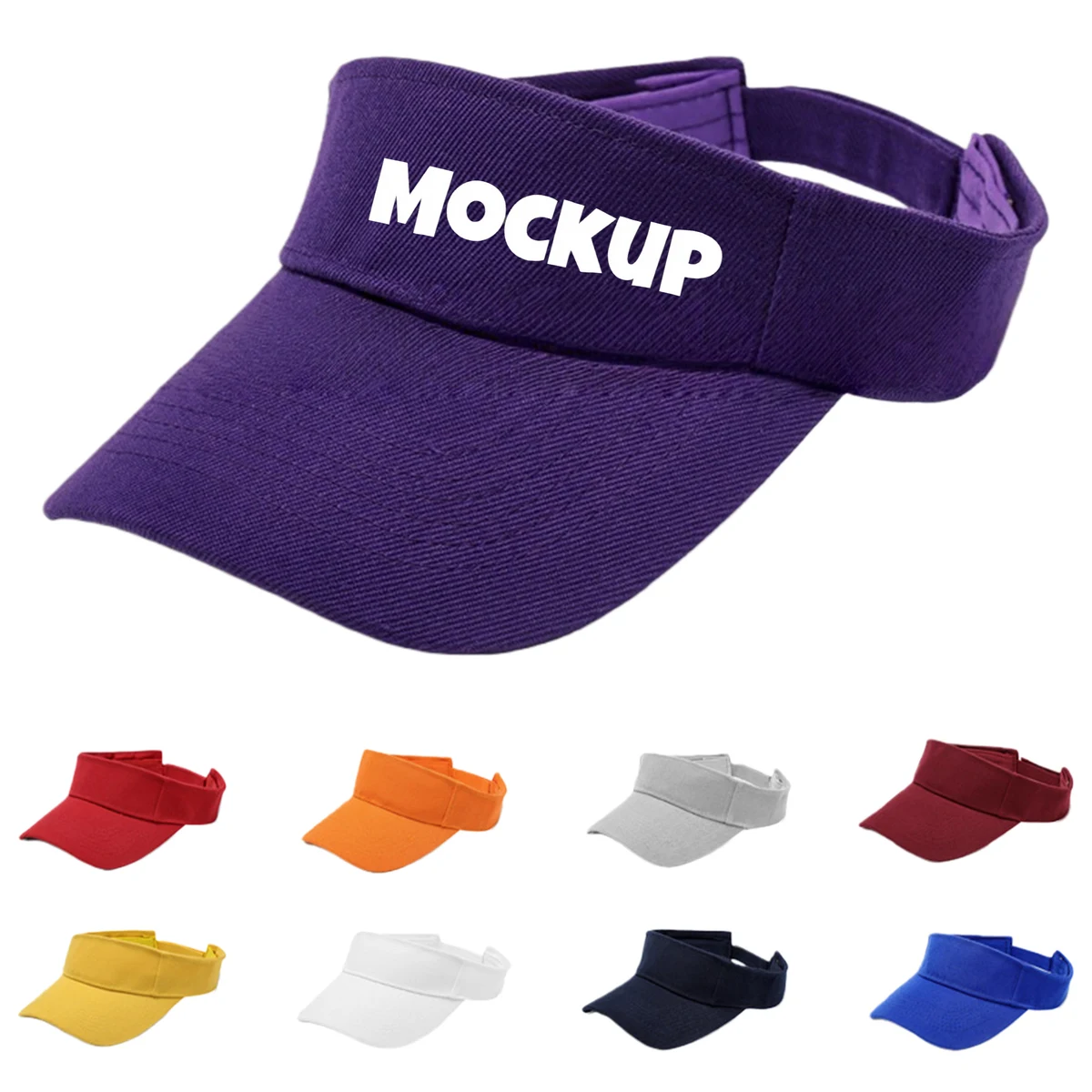 Adjustable Sun Protection Visor Hat 1
