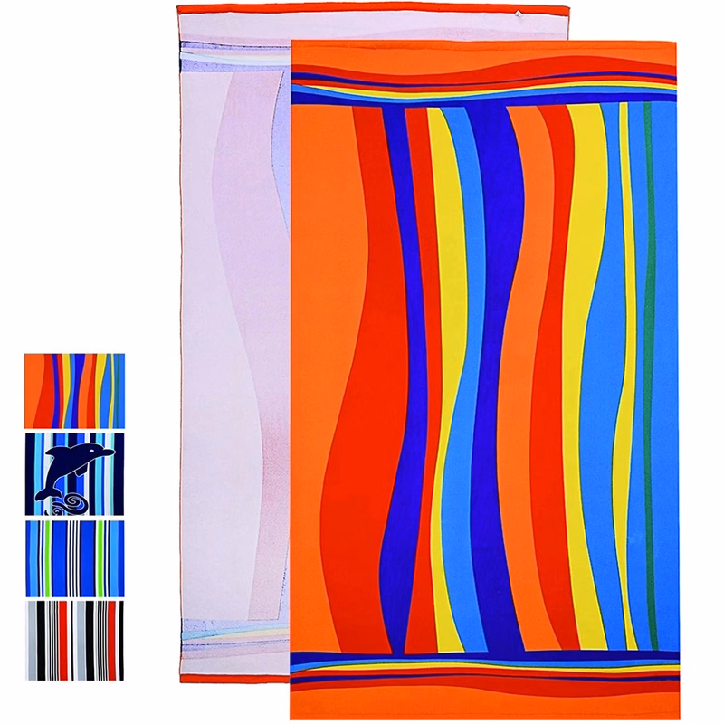 31.5 X 63 Inch Square Beach Towel