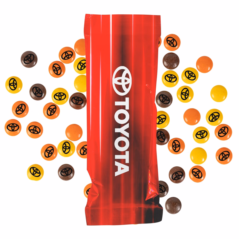 Full Color Tube DigiBag™ with Imprinted Reese's Pieces