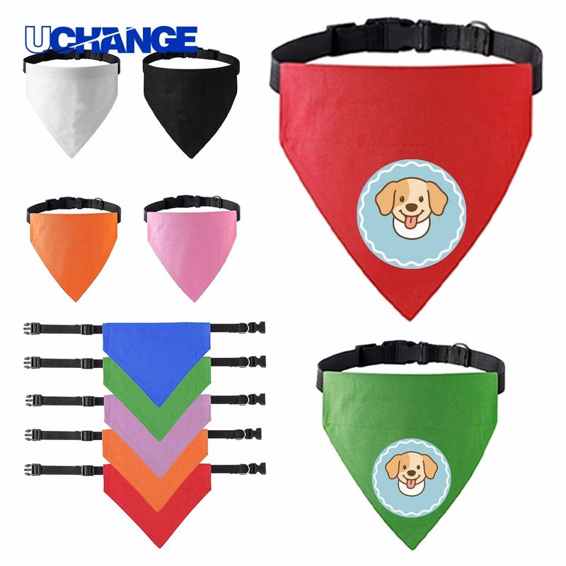 Adjustable Pet Drool Bandana for Daily Feeding