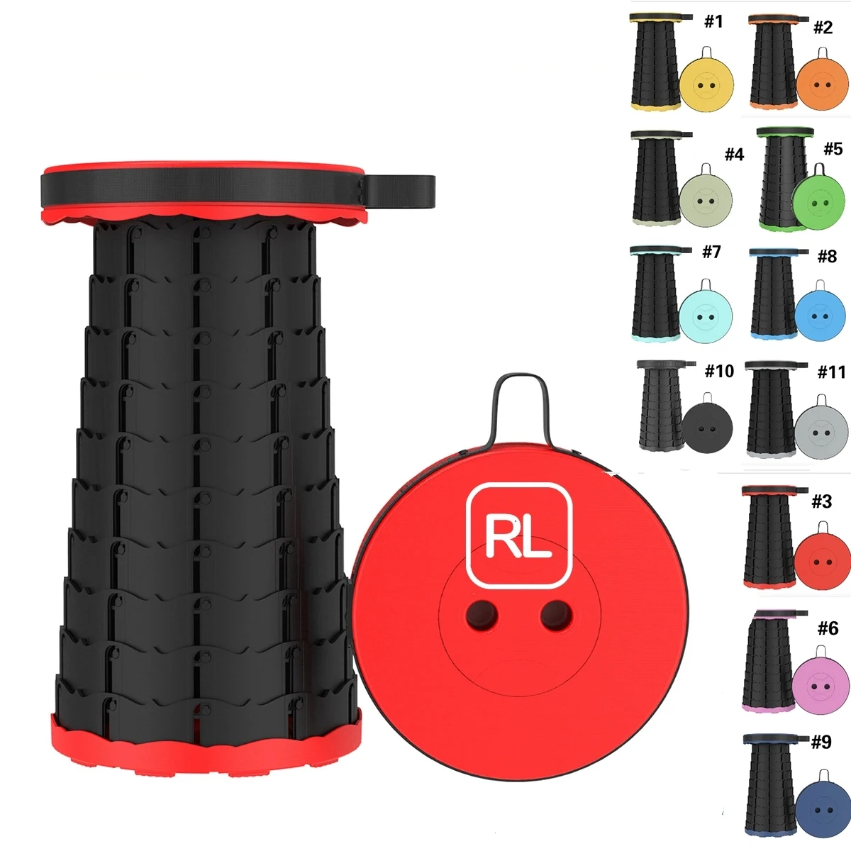 Portable Telescoping Stool 1