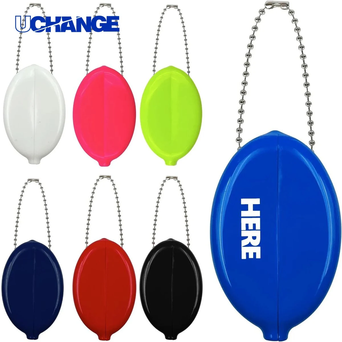 Oval Squeeze Coin Purse 1