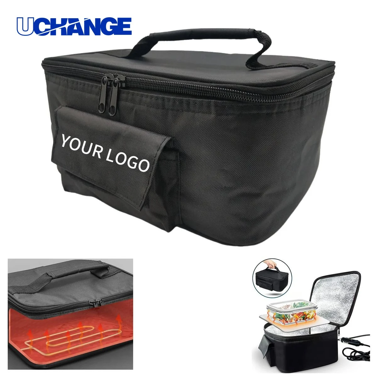 Heated Food Bag for Car Travel 12V for Road Trips 1
