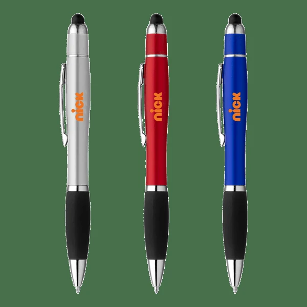 Curvaceous Stylus Cap Highlighter Pen 1