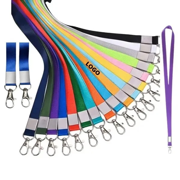 Neck Lanyard with Metal Clasp 1
