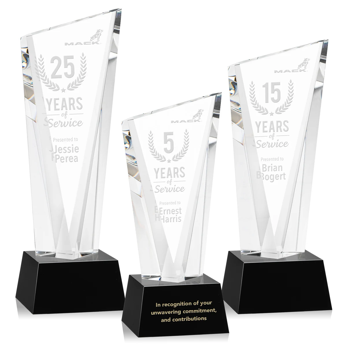 Plymouth Award on Robson Base - Black 1