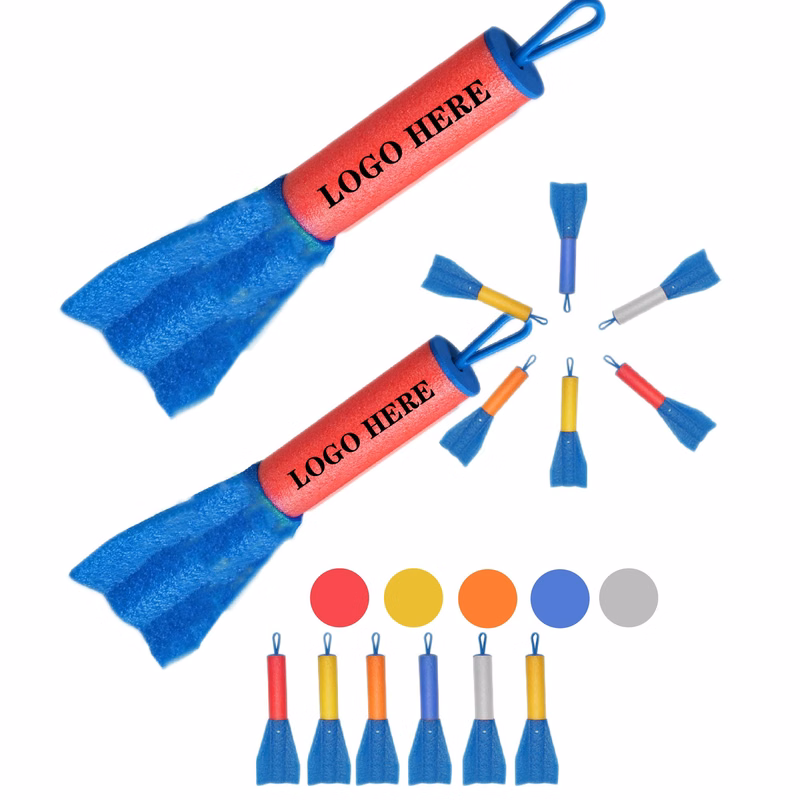Foam Pump Rocket Toy
