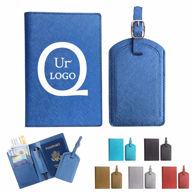 Multi Functional Leather Passport Cover