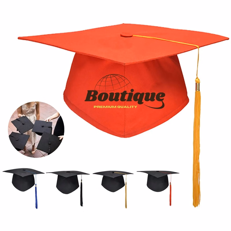 With Tassel For Adult Hat University Graduation Cap