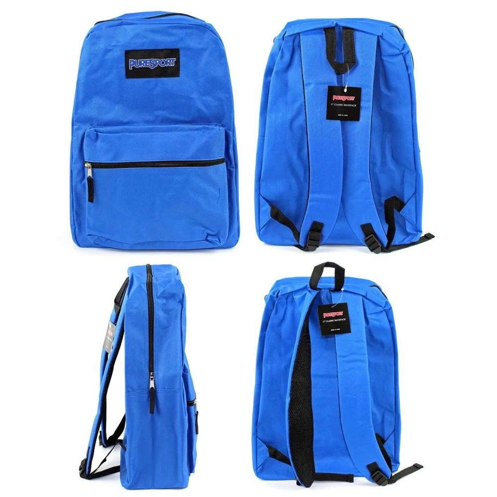15" Classic Backpacks - Blue 1