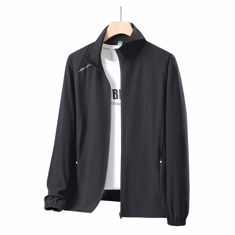 Summer Sun Protection Jacket for Middle-Aged Men