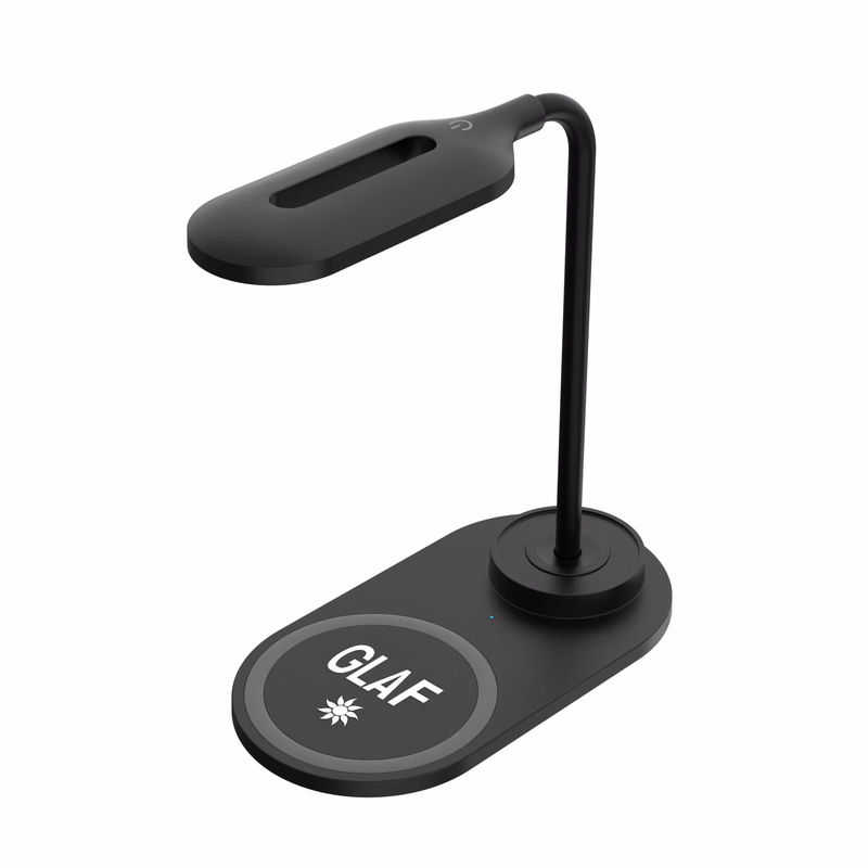 Adjustable Desk Lamp with 15W Wireless Charger