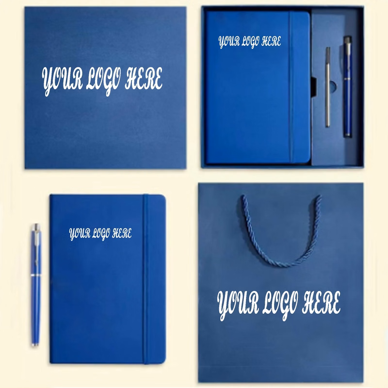 Comfortable Touch Binding Diary Notebook Gift Box Set