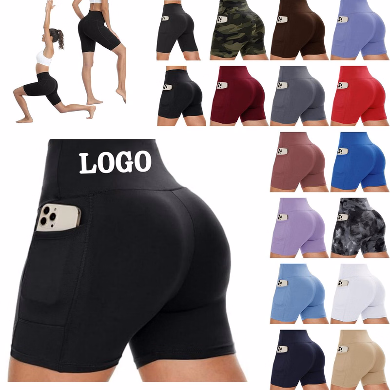 Women Yoga Shorts with Pocket
