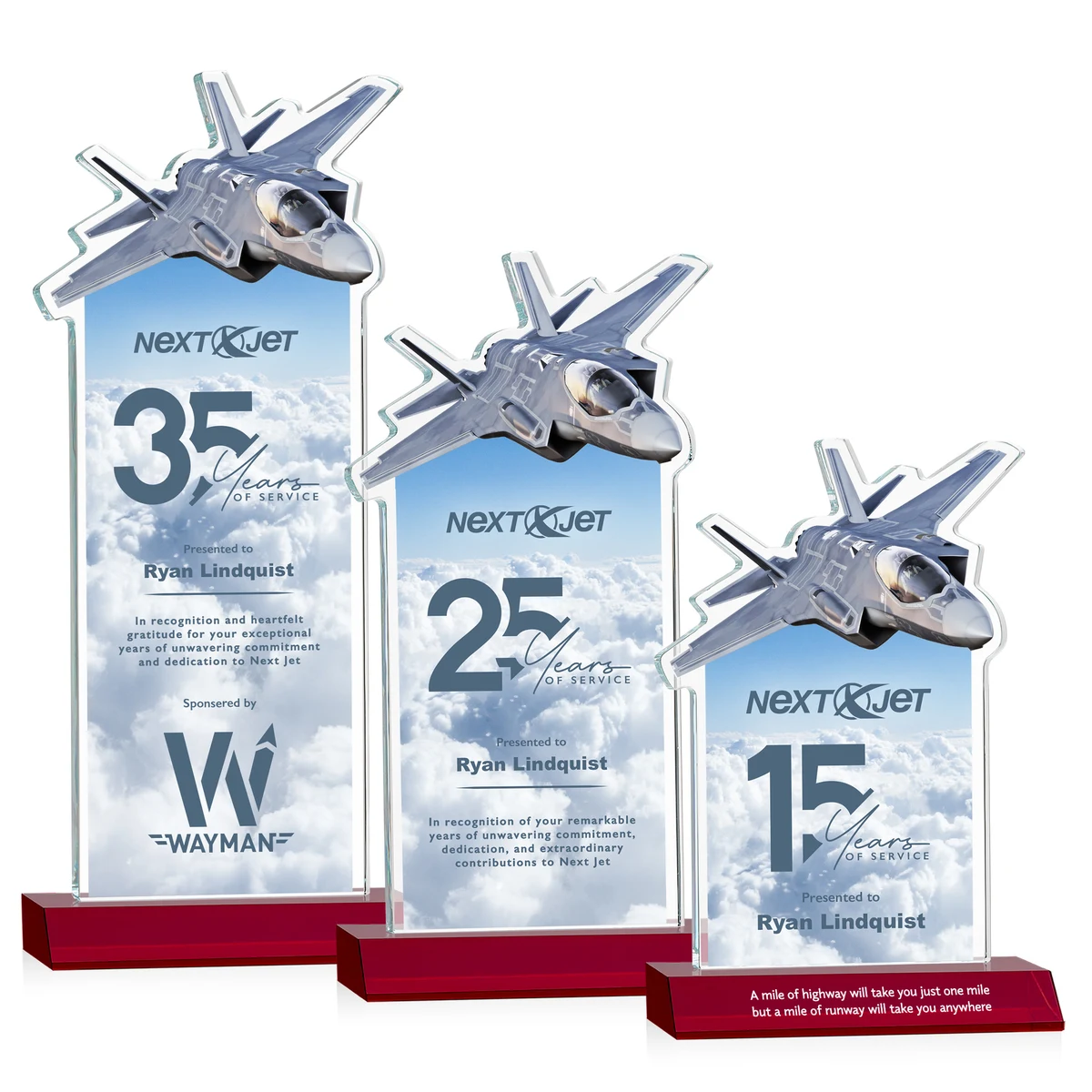 Top Gun VividPrint™ Award - Red 1