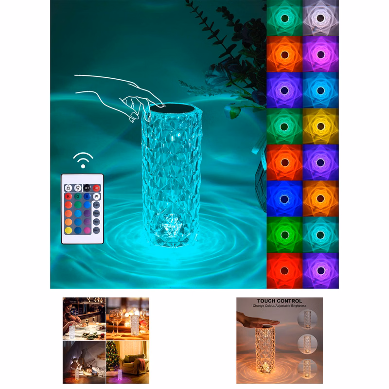 Crystal Table Lamp