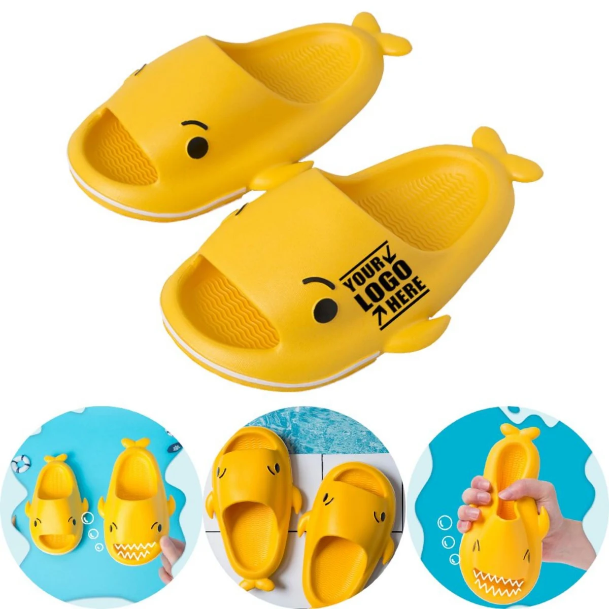 EVA Cartoon Whale Slippers for Youth 1
