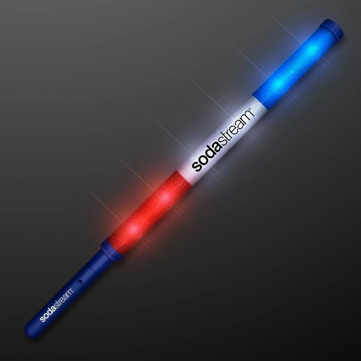 Red White & Blue LED Light Batons 1