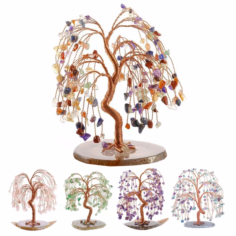 Chakra Healing Crystal Tree