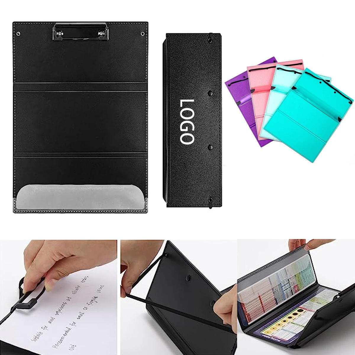 3 Layers Foldable Nurse Clip Board 1