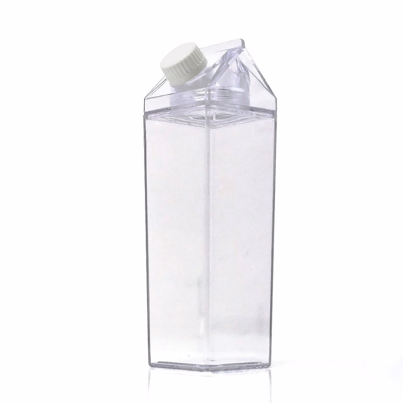 Clear & Rectangle Milk Carton