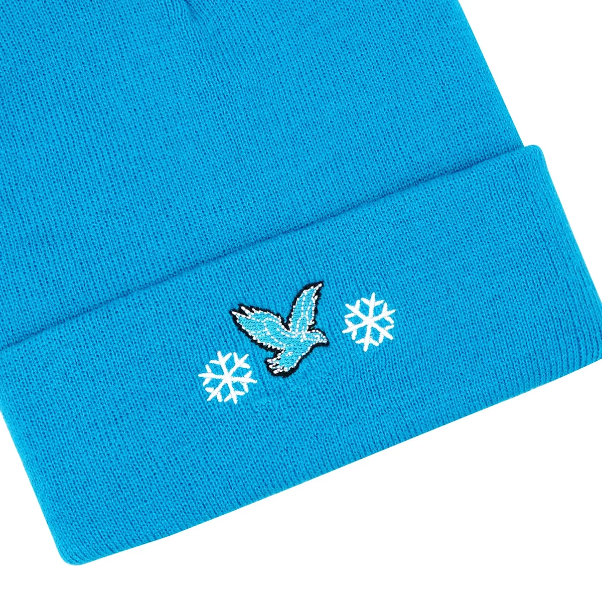 Embroidered Beanie Hat Skull Cap 1