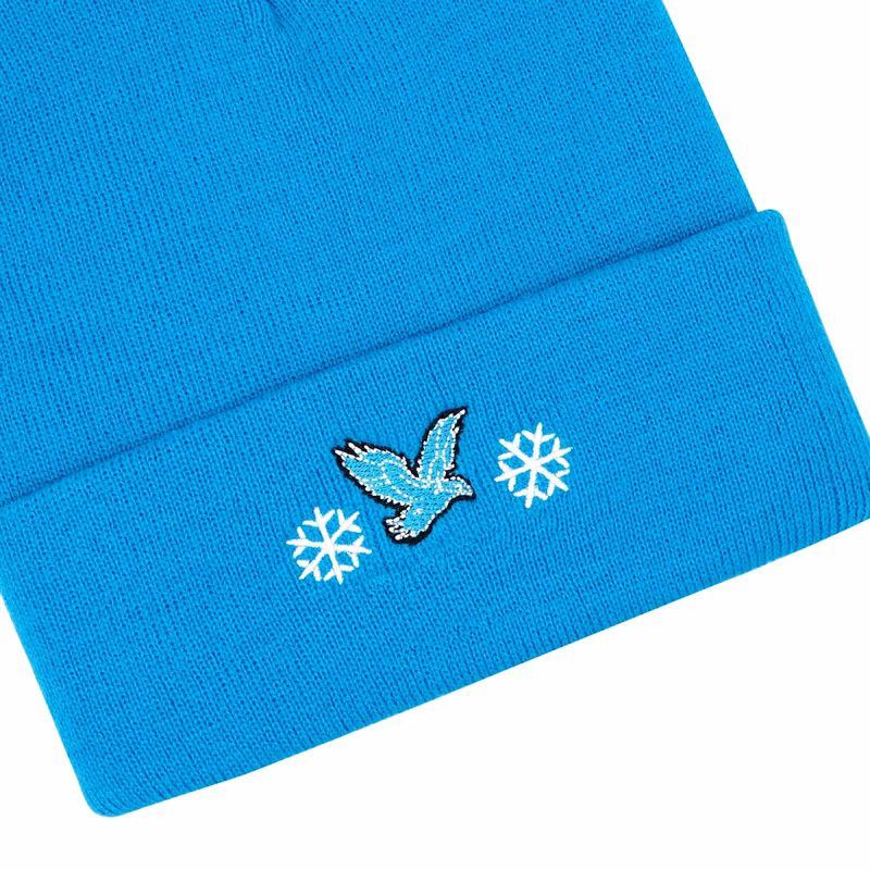 Embroidered Beanie Hat Skull Cap
