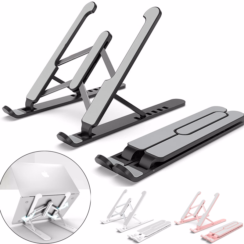 Adjustable Height & Width Laptop Stand
