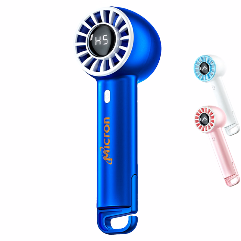 Portable Digital Display Turbo Fan
