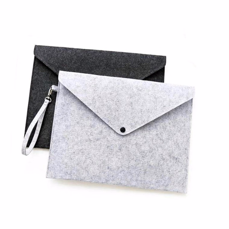A4 Portable Felt Holder Documents Bag
