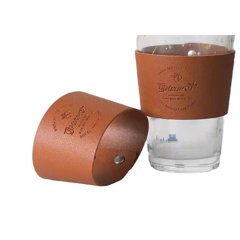 Leather Coffee Cup Sleeves 1