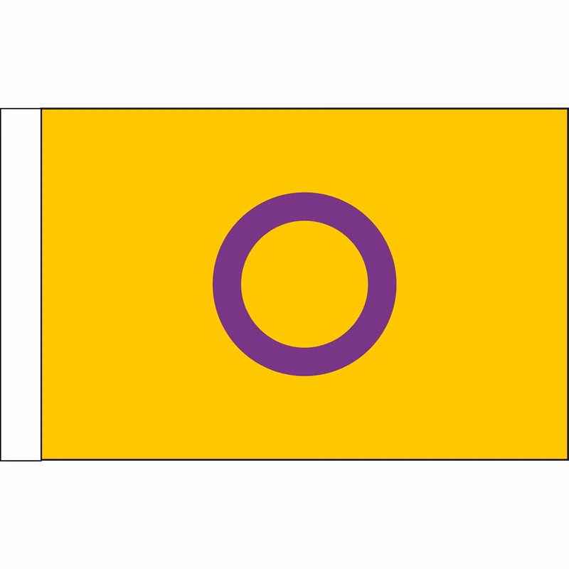 Intersex Motorcycle Flag