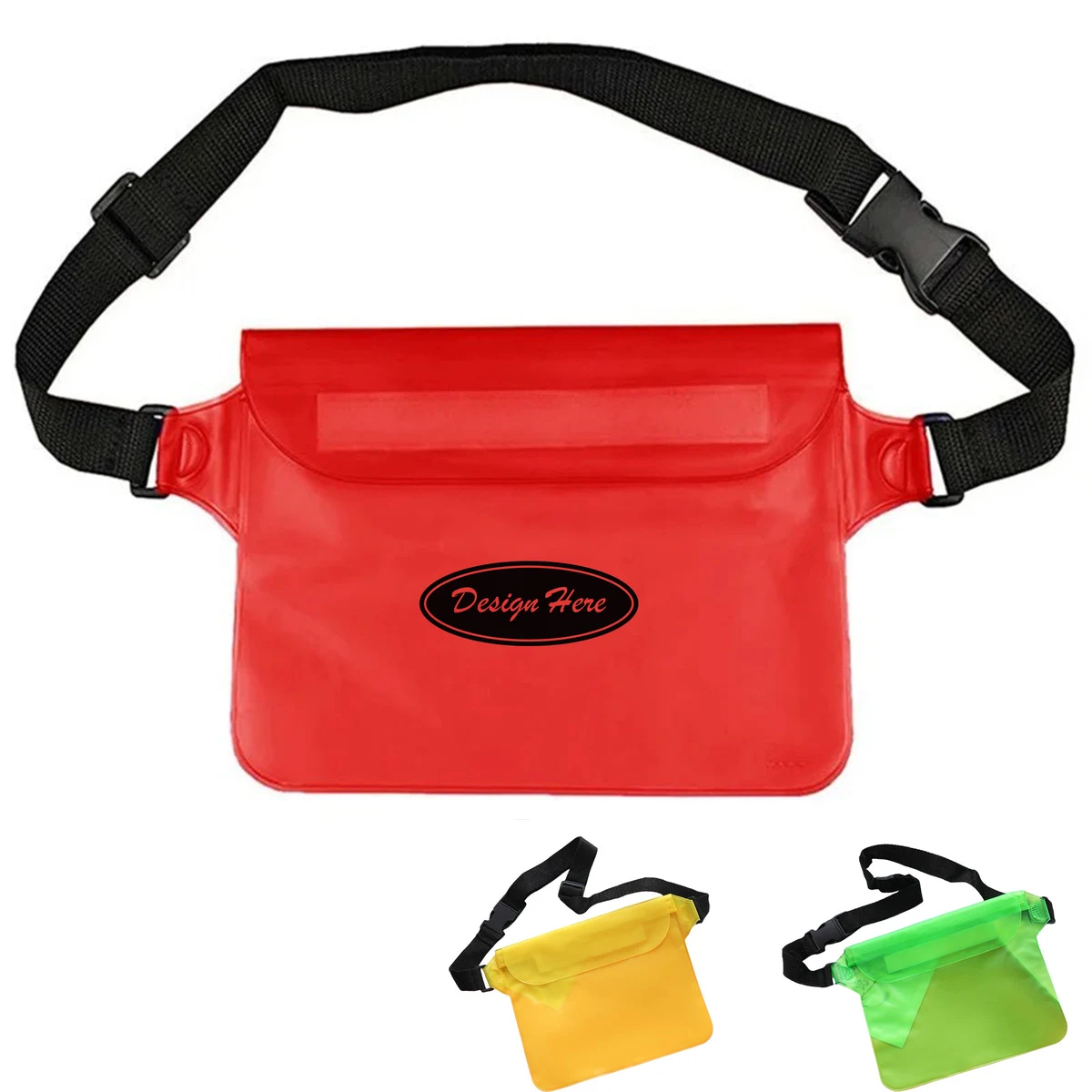 Adjustable Waterproof PVC Crossbody Bag 1
