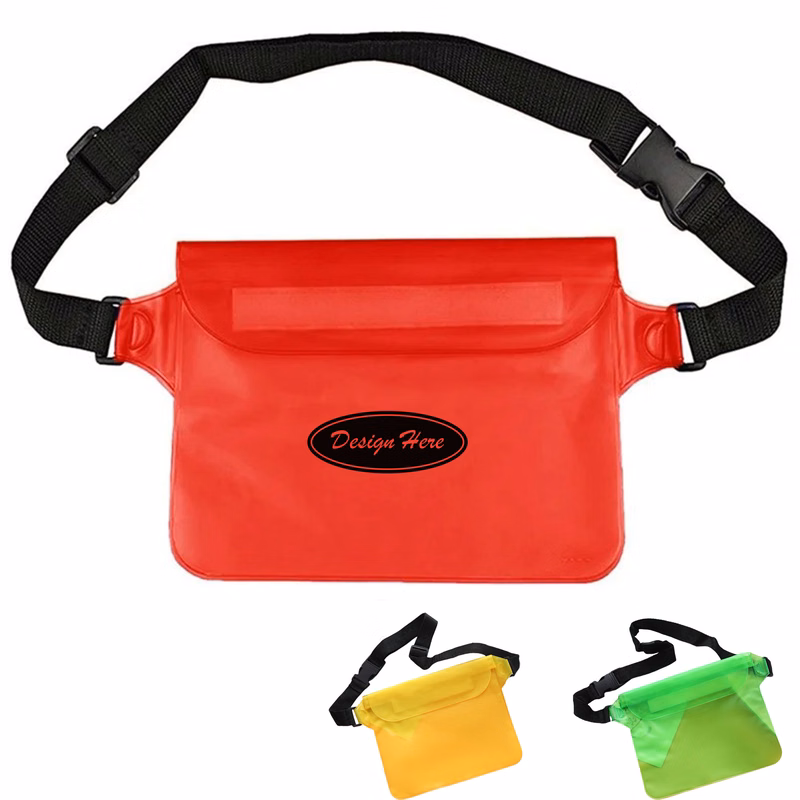Adjustable Waterproof PVC Crossbody Bag