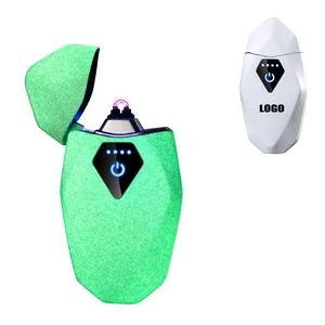 Luminous Rhombus Electric Arc Lighter With USB Charging 1