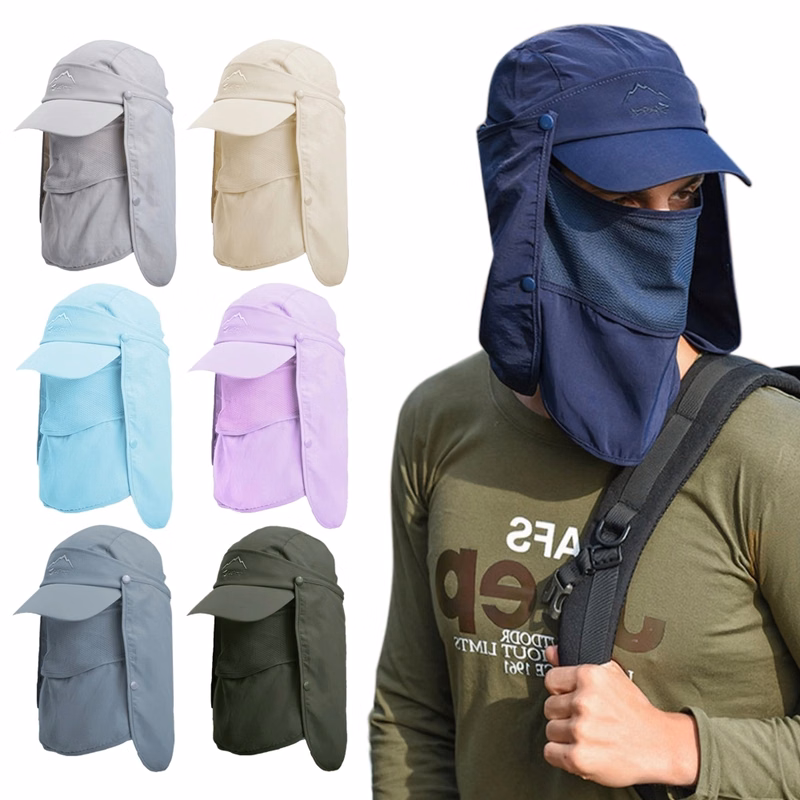 Outdoor Detachable Sun Protection Caps