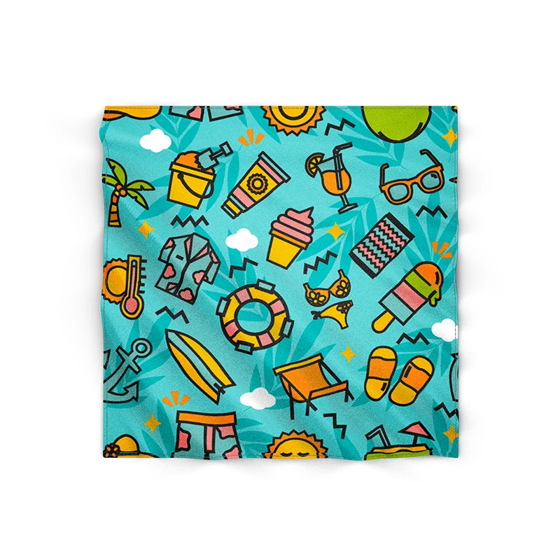 20" Dye Sublimated Bandana 1