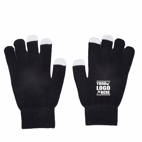 Stretch Knitted Winter Touchscreen Gloves